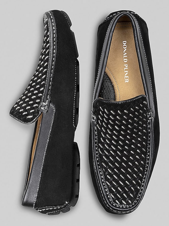 Donald Pliner Damiano Moc Toe Loafers