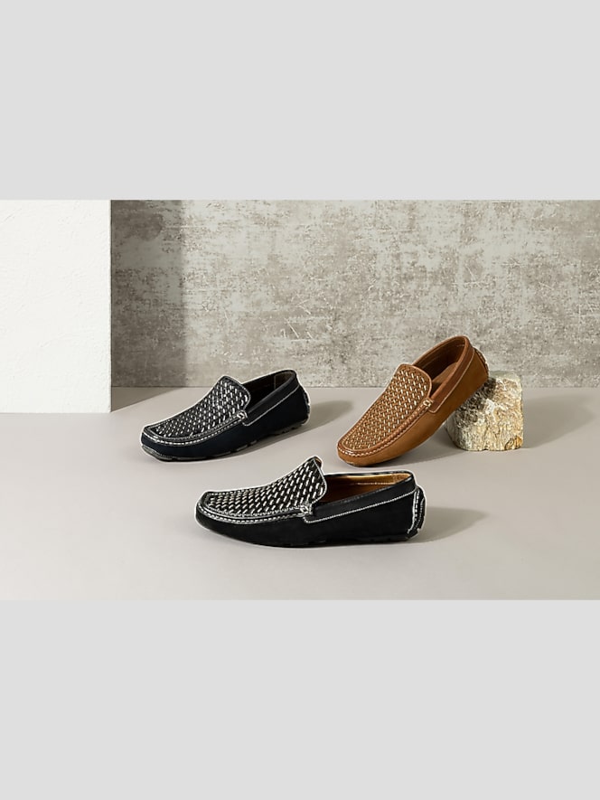 Donald Pliner Damiano Moc Toe Loafers