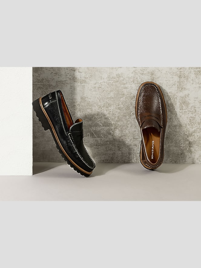 Donald Pliner Miles Moc Toe Loafers