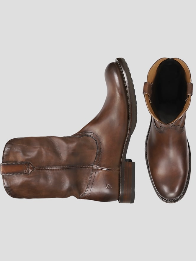 Frye Duke Roper  Pull-on Plain Toe Boots