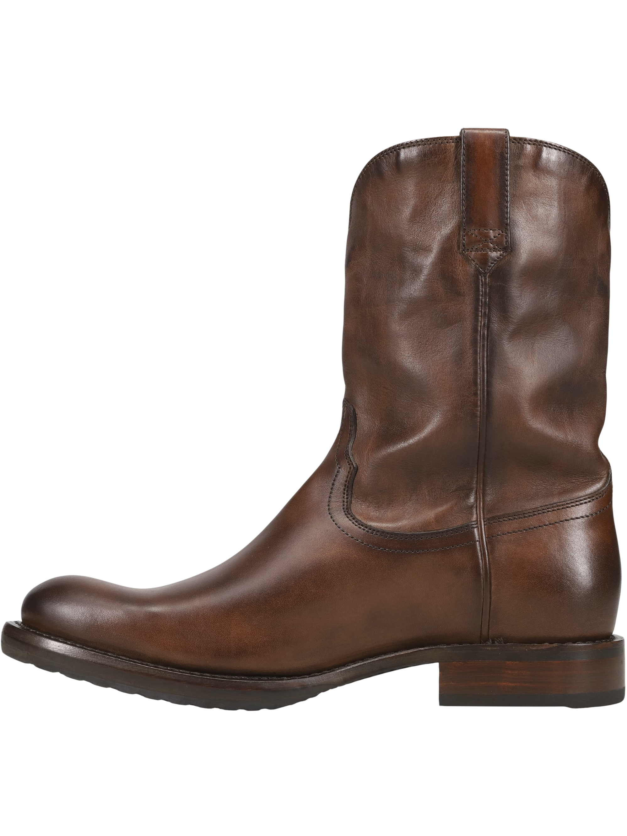 Duke Roper  Pull-on Plain Toe Boots