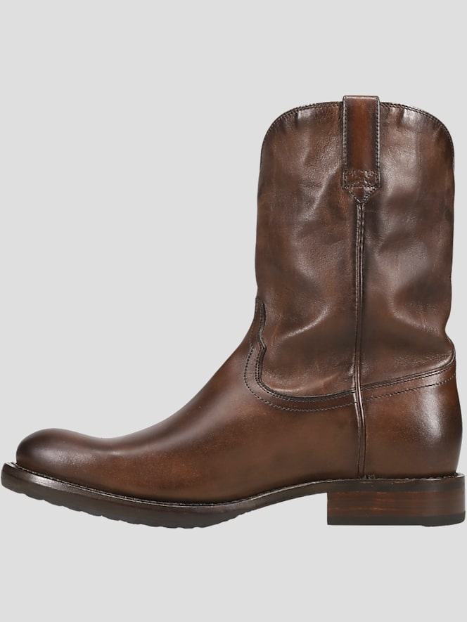 Frye Duke Roper  Pull-on Plain Toe Boots