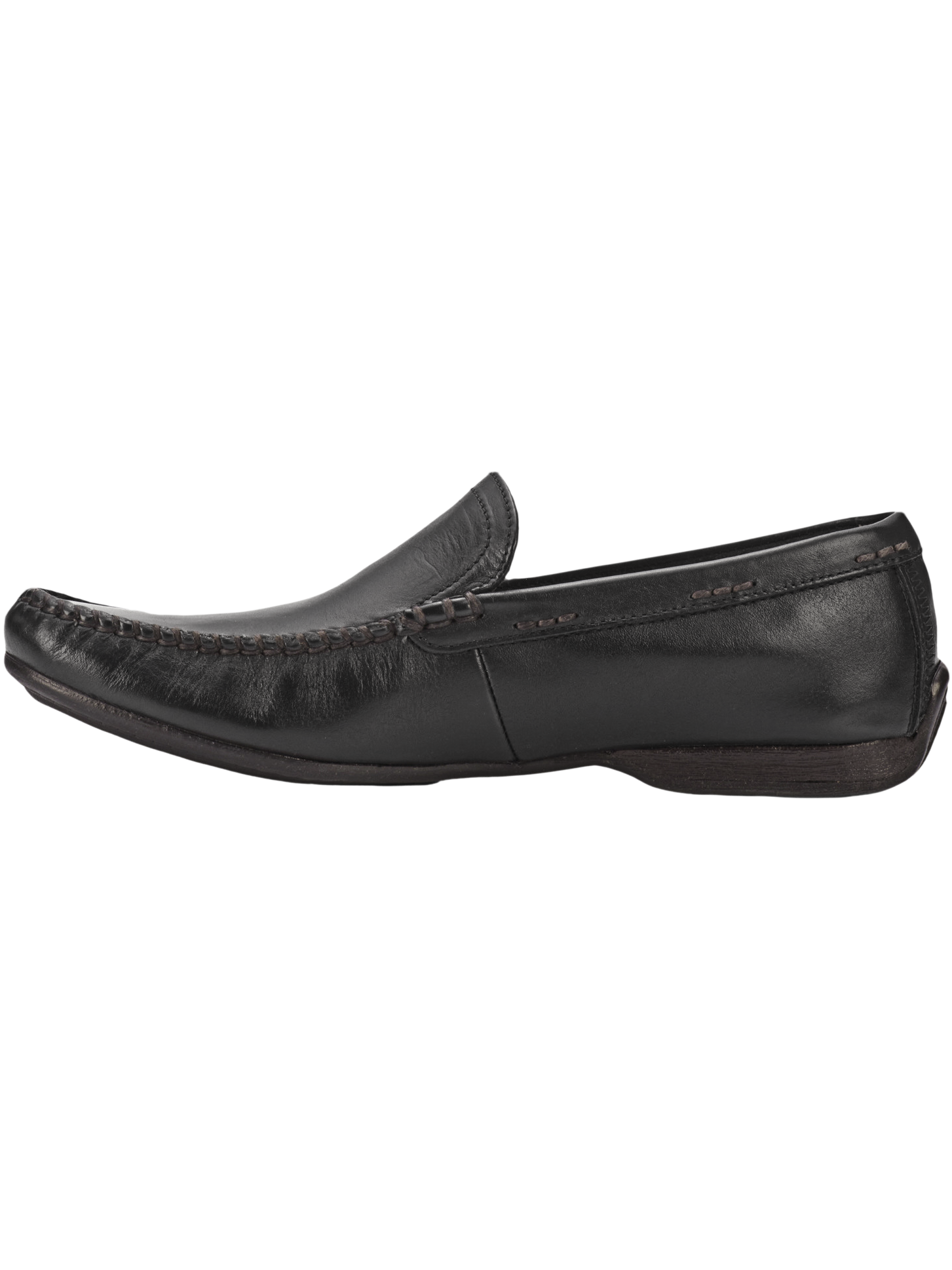 Lewis Leather Moc Toe Venetian Loafers