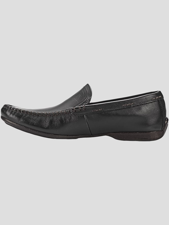 Frye Lewis Leather Moc Toe Venetian Loafers