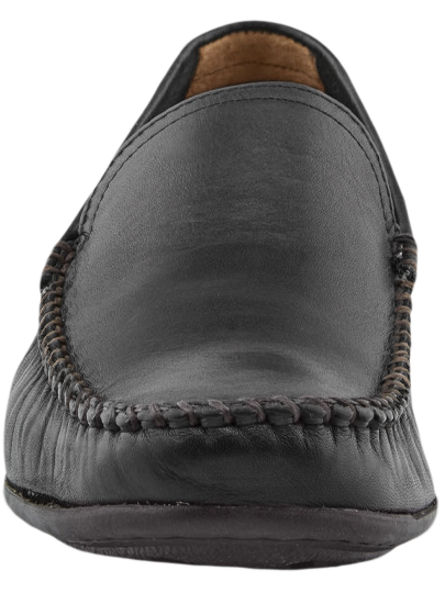 Lewis Leather Moc Toe Venetian Loafers