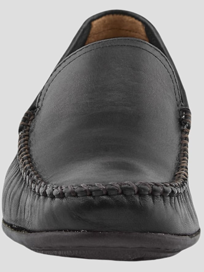 Frye Lewis Leather Moc Toe Venetian Loafers