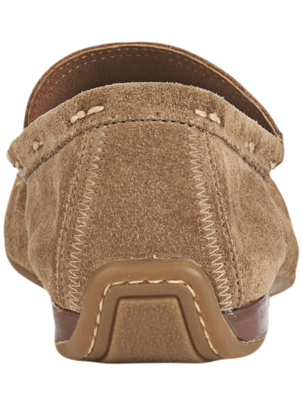 Lewis Suede Moc Toe Venetian Loafers
