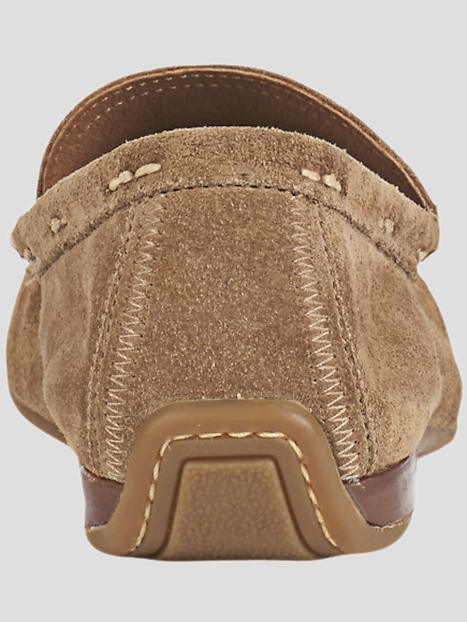 Frye Lewis Suede Moc Toe Venetian Loafers