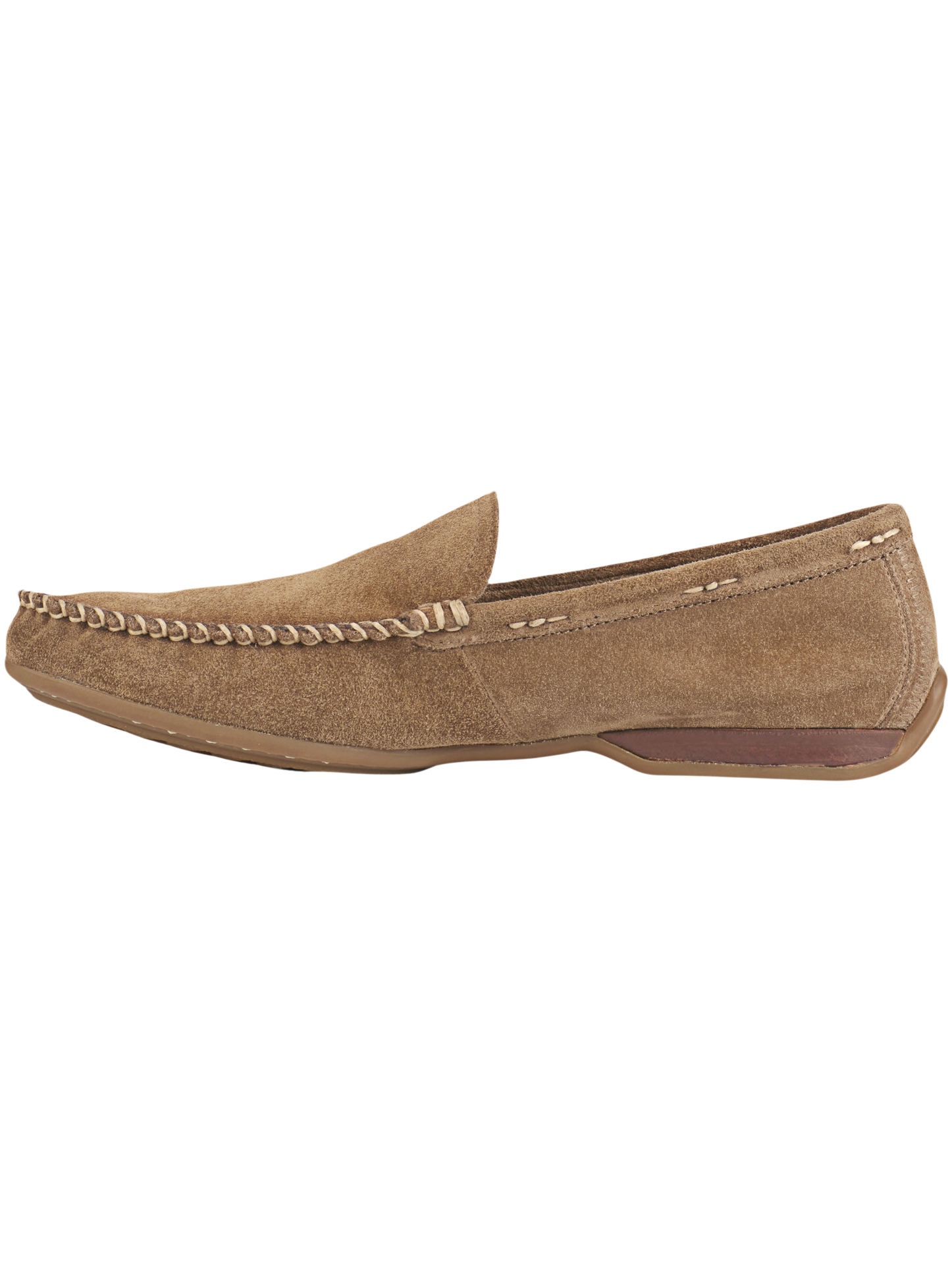 Lewis Suede Moc Toe Venetian Loafers