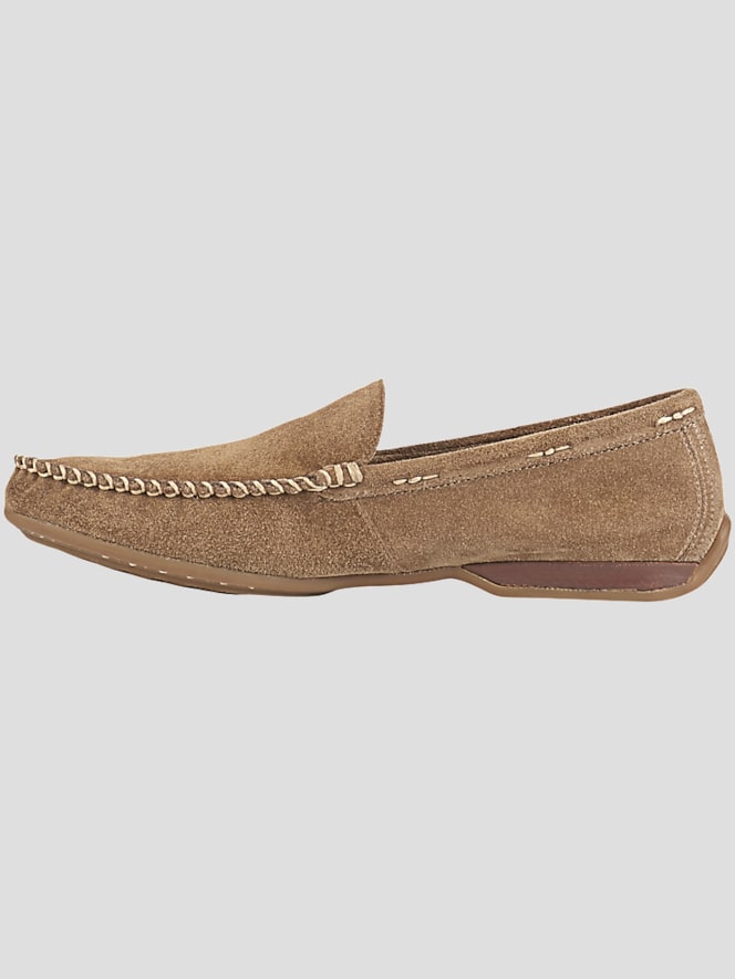 Frye Lewis Suede Moc Toe Venetian Loafers