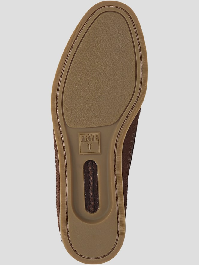 Frye Mason Leather Field Moc Toe Loafers