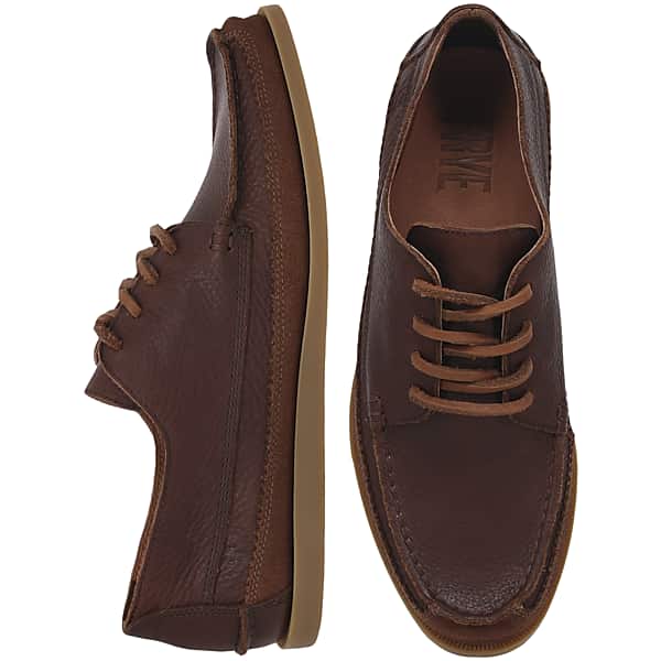 Frye Men's Mason Leather Field Moc Toe Loafers Brown - Size: 12 D-Width TMW42VN20403