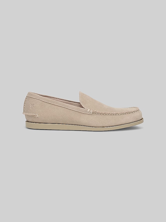 Frye Mason Leather Moc Toe Loafers