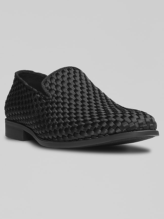 Stacy Adams Swenson Weave Slip-On Smoking Loafers