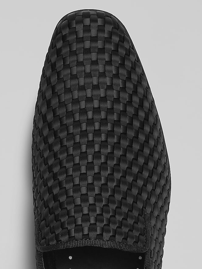 Stacy Adams Swenson Weave Slip-On Smoking Loafers