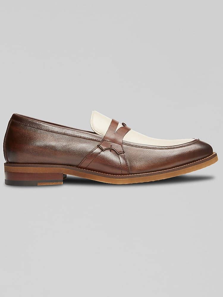 Mens Suede Loafers Durand Leather Penny Loafer Shoes Mens