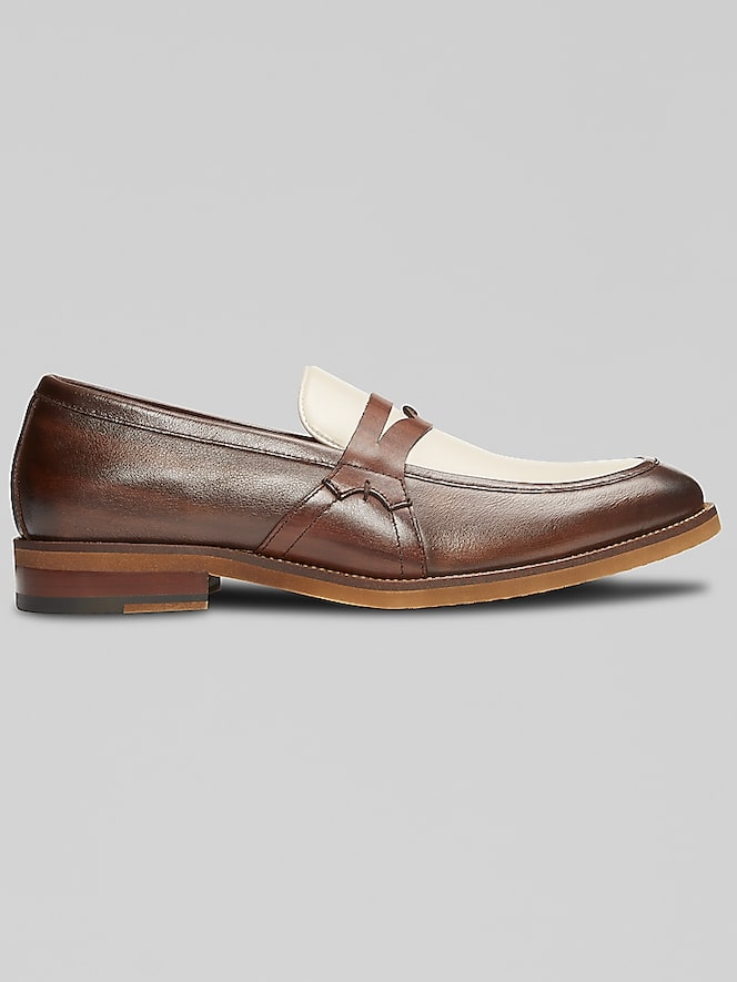 Stacy Adams Prichard Moc Toe Penny Strap Loafers