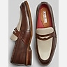 Stacy Adams Prichard Moc Toe Penny Strap Loafers