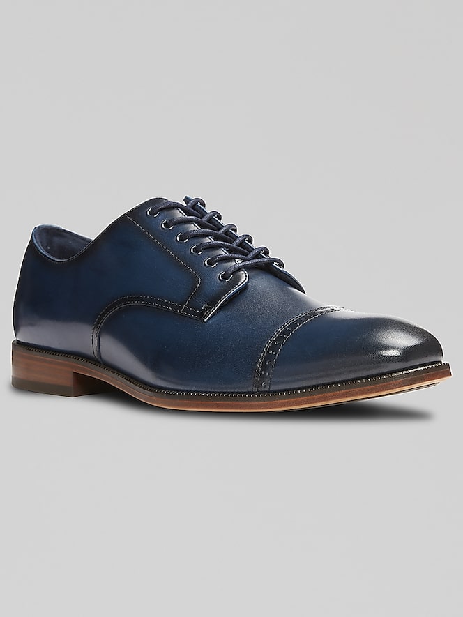 Stacy Adams William Leather Cap Toe Oxfords
