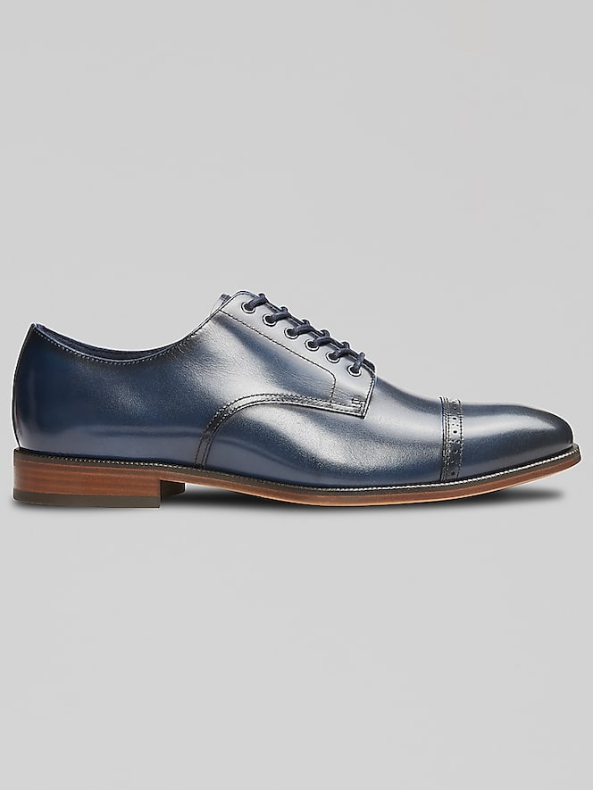 Stacy Adams William Leather Cap Toe Oxfords