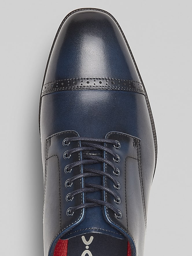 Stacy Adams William Leather Cap Toe Oxfords