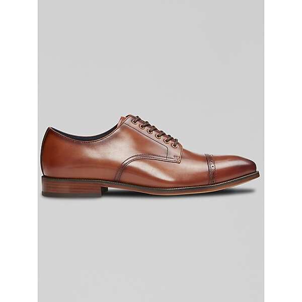 Stacy Adams Mens William Cap Toe Oxfords Tan