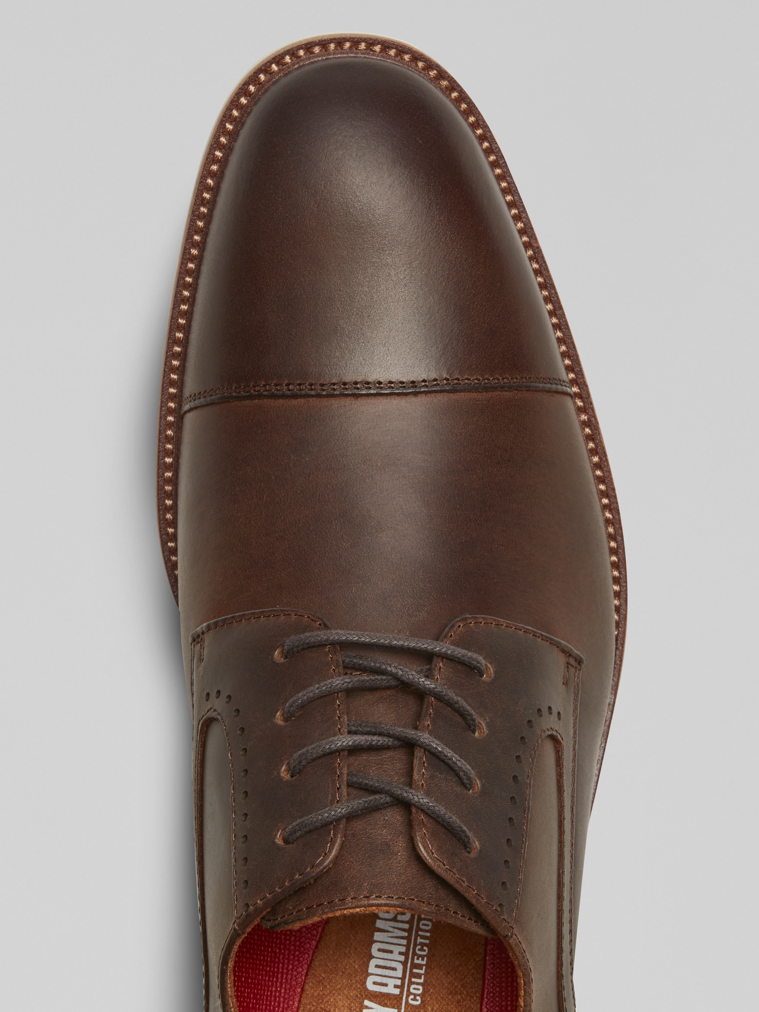 Wesbridge Crazy Horse Leather Cap Toe Oxfords