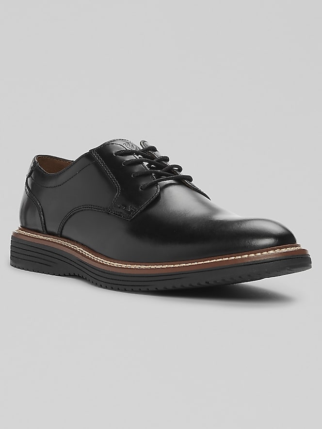 Johnston &Amp; Murphy Hodges Leather Plain Toe Oxfords