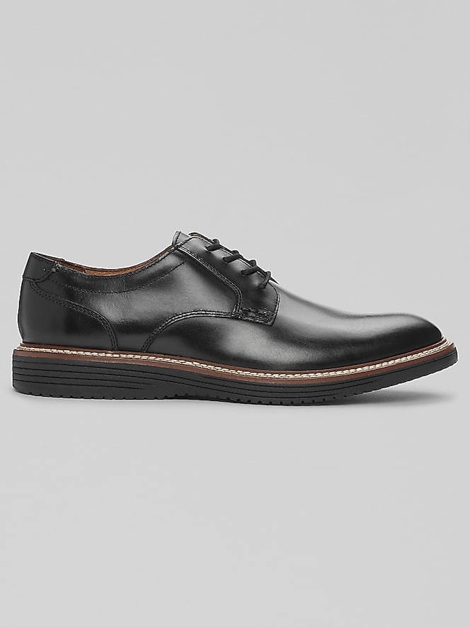Johnston &Amp; Murphy Hodges Leather Plain Toe Oxfords