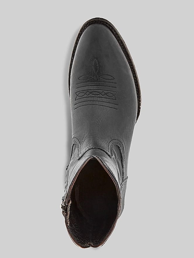 Frye Austin Inside Zip Plain Toe Boots