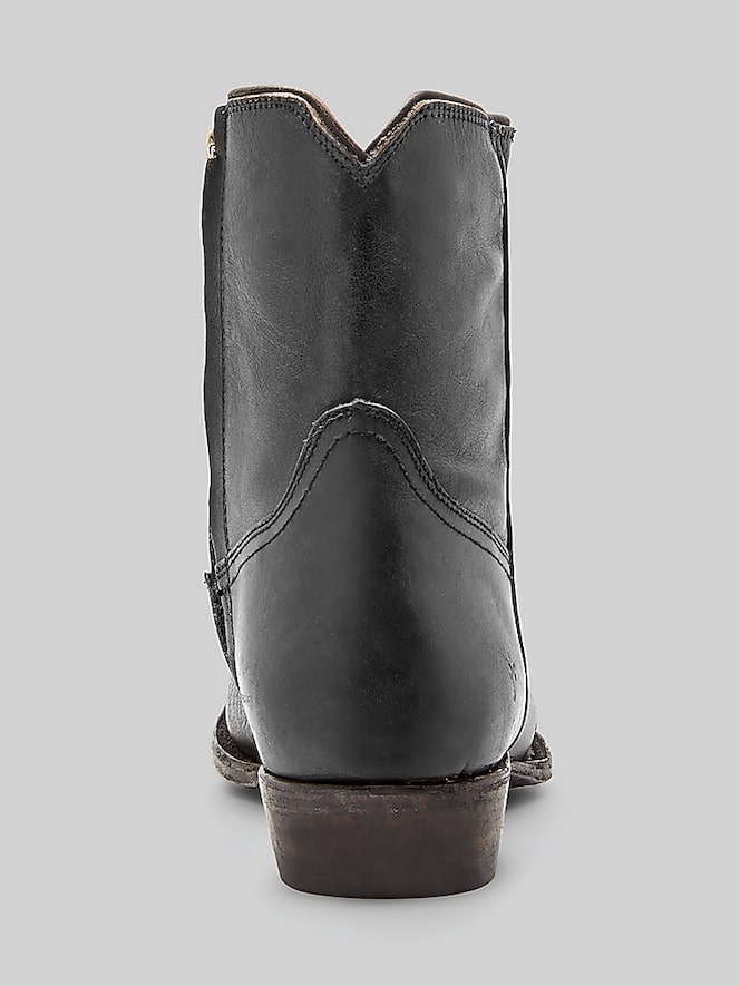 Frye Austin Inside Zip Plain Toe Boots