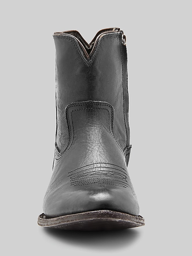 Frye Austin Inside Zip Plain Toe Boots