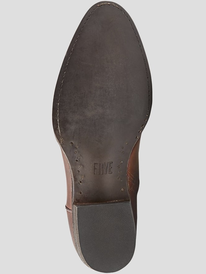 Frye Austin Leather Inside Zip Plain Toe Boots