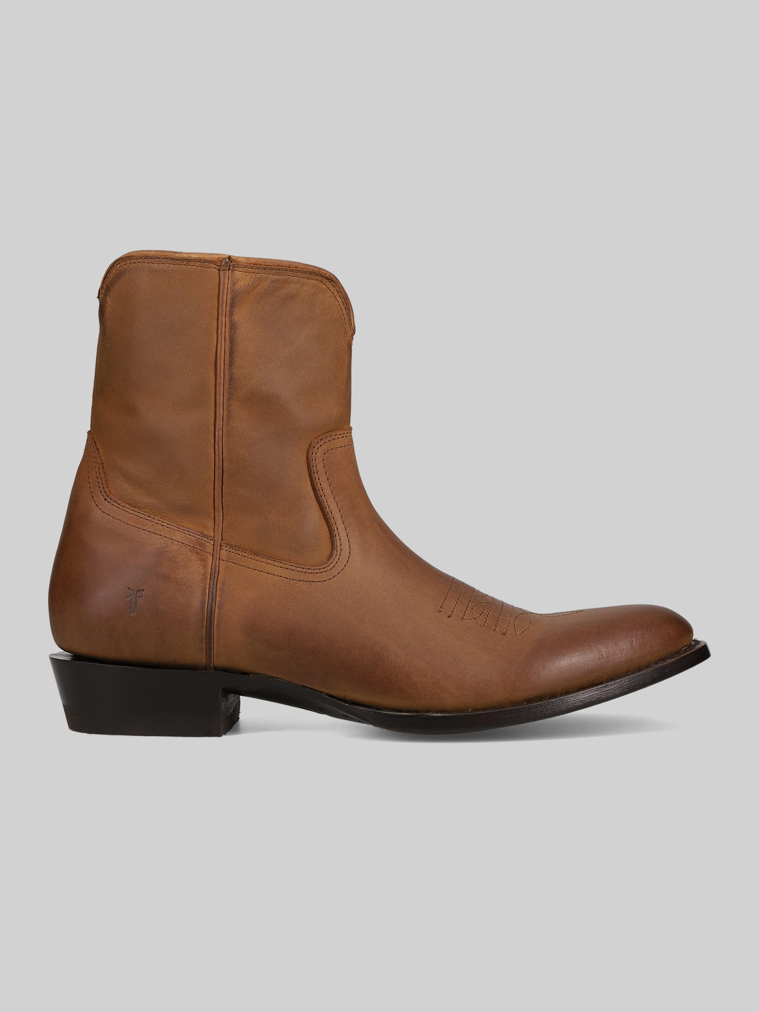 Frye Austin Inside Zip Plain Toe Boots, Latte - Brown | Boots