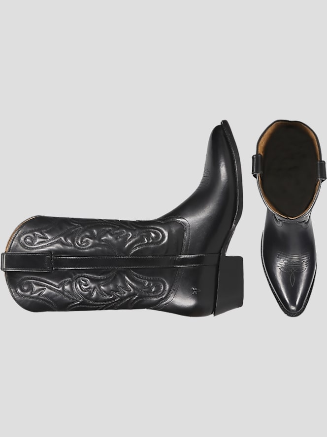 Frye Bruce Pull-On Plain Toe Cowboy Boots