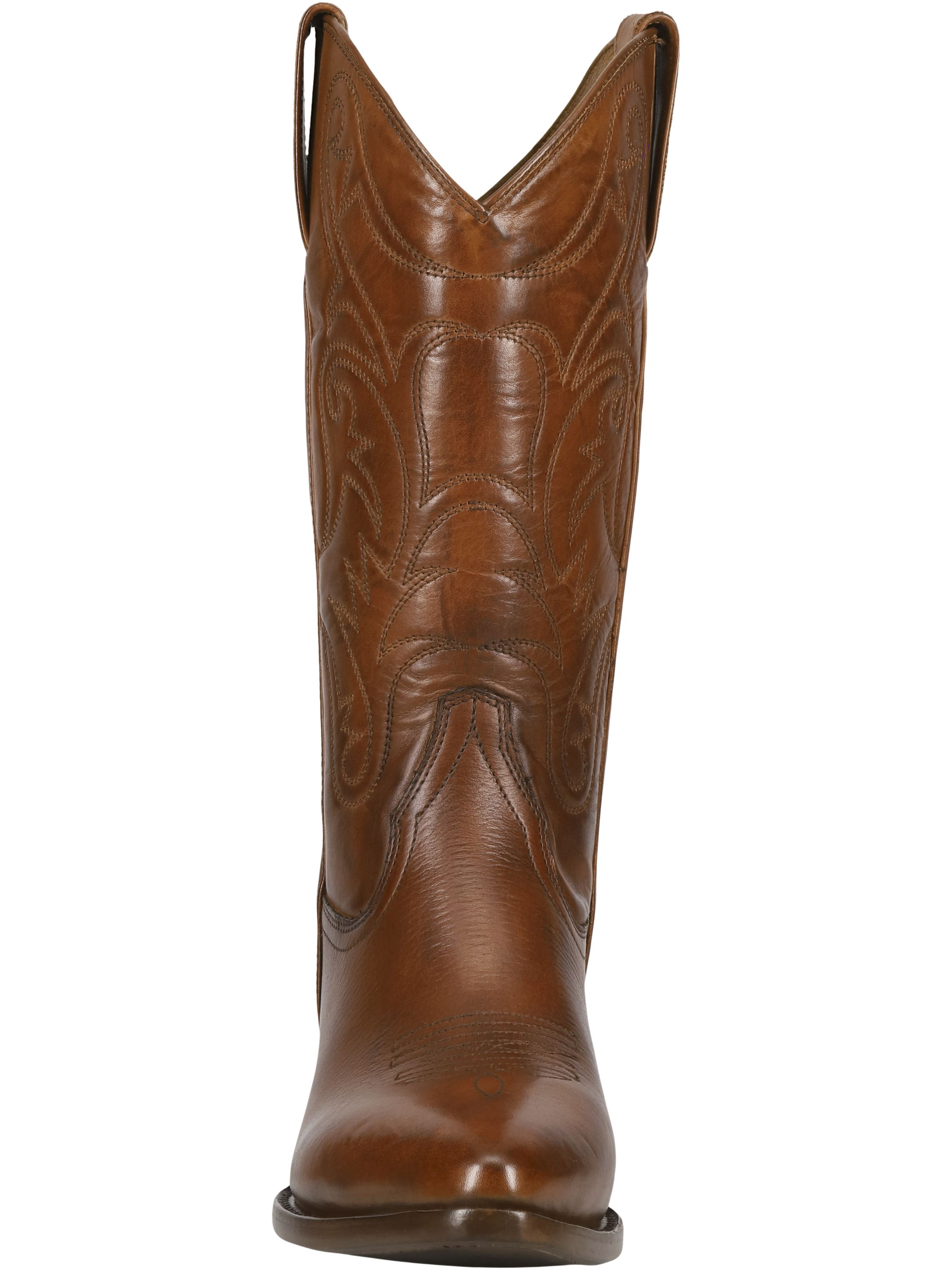 Bruce Pull-On Plain Toe Cowboy Boots