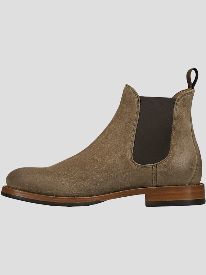 Frye Dylan Suede Plain Toe Chelsea Boots