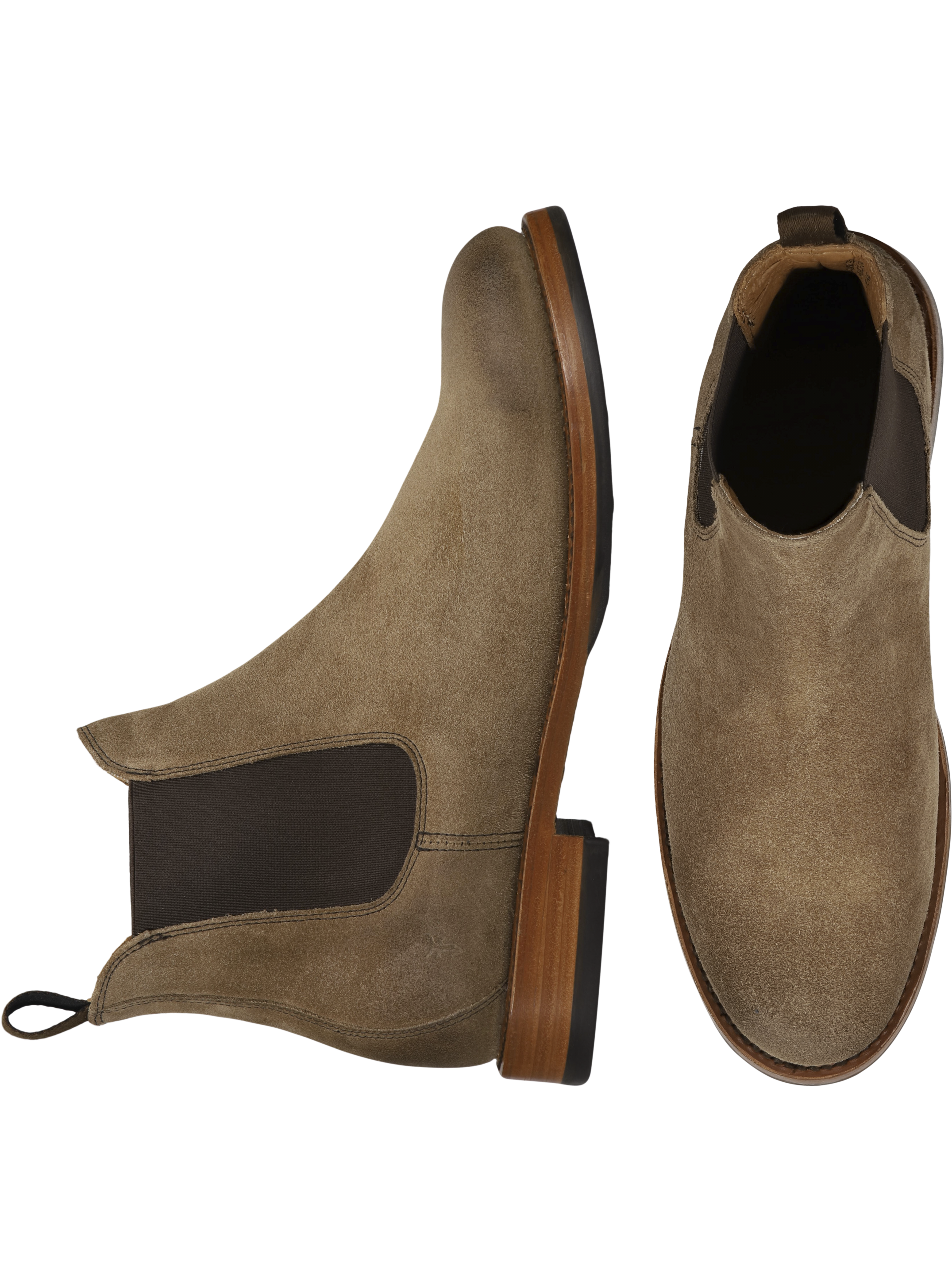 Dylan Suede Plain Toe Chelsea Boots