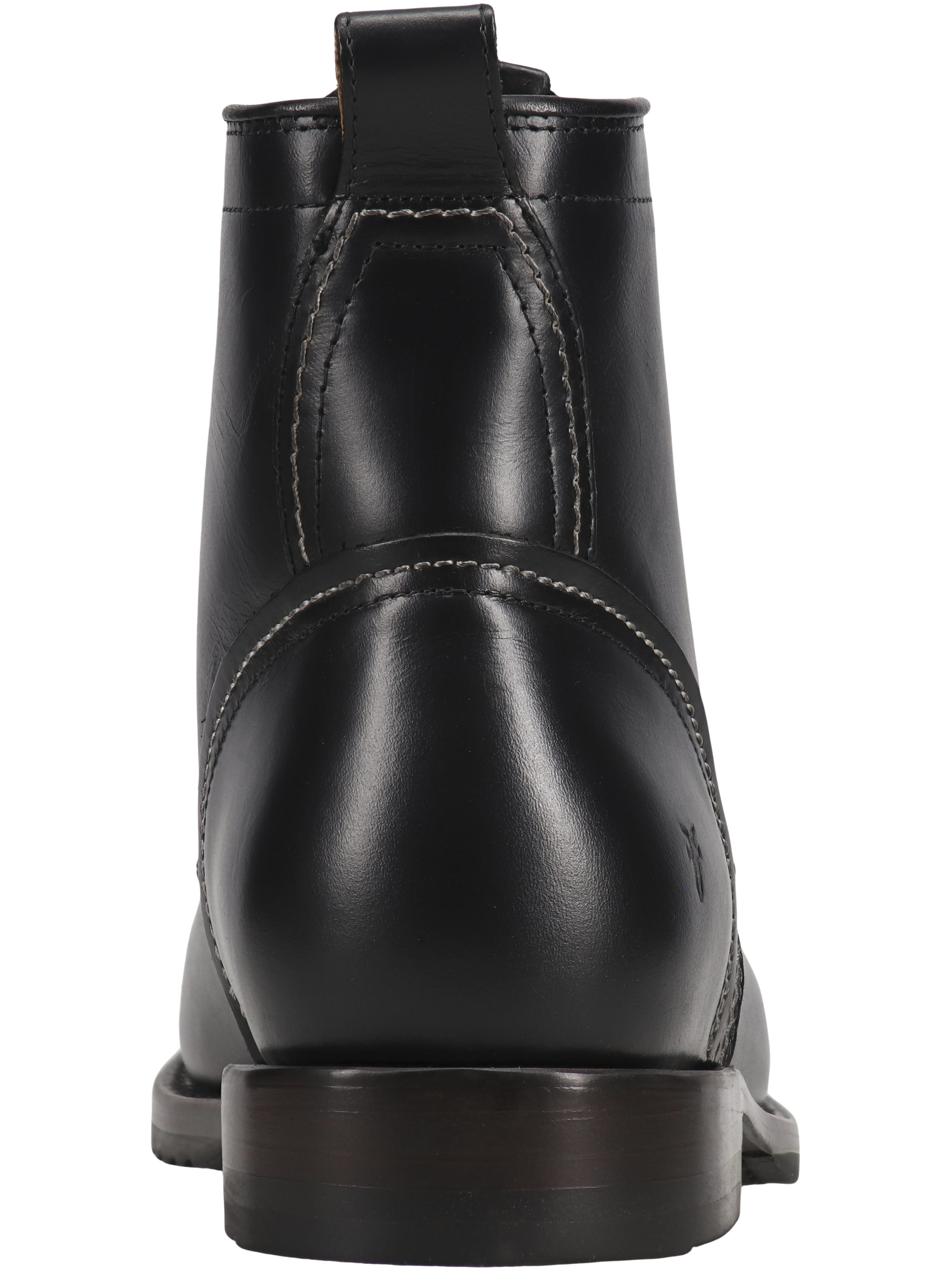 Hudson Leather Plain Toe Work Boots