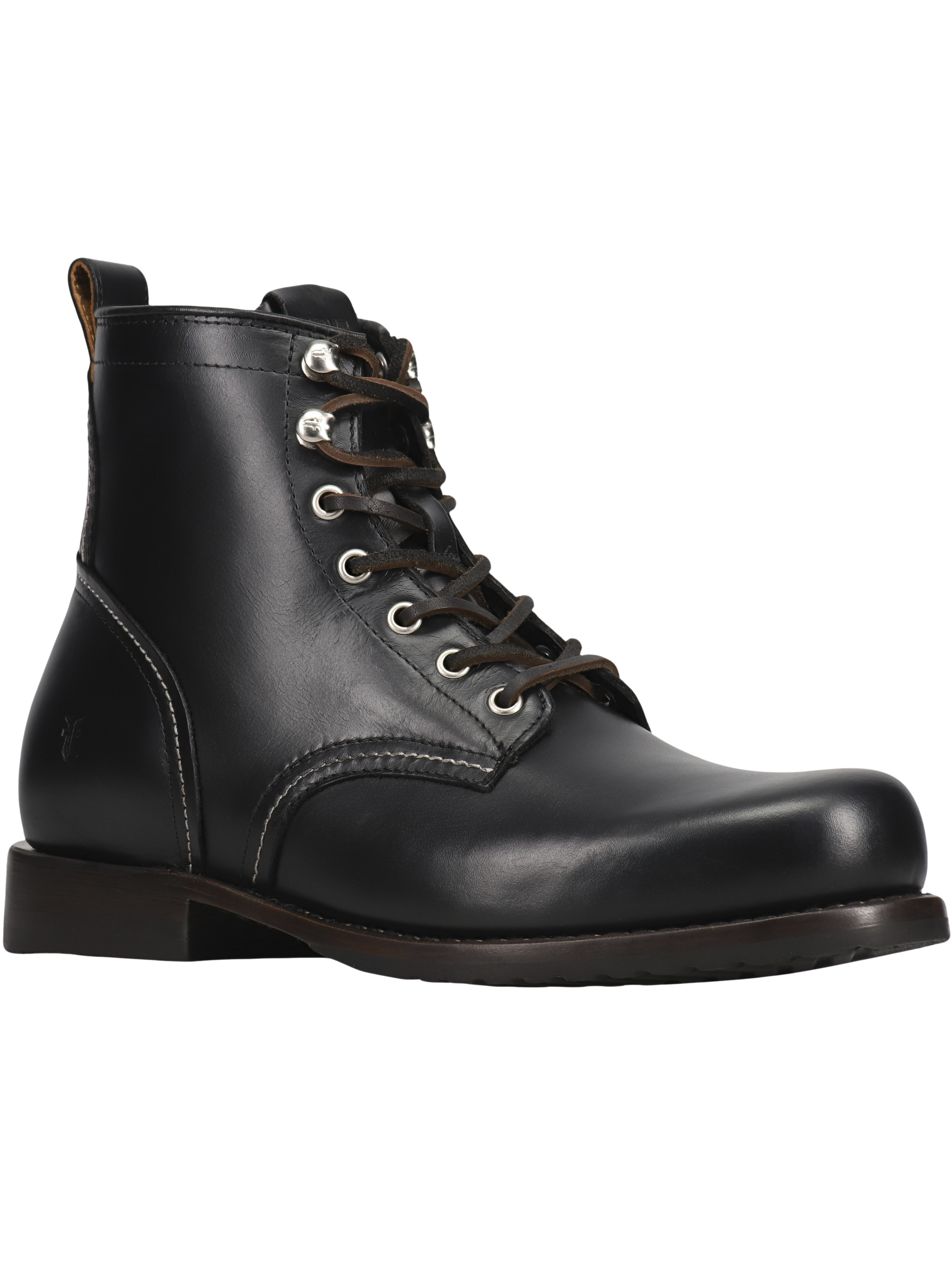 Hudson Leather Plain Toe Work Boots