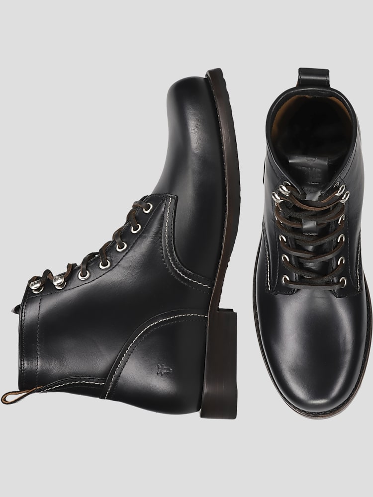 Frye Hudson Leather Plain Toe Work Boots | Boots | Men's Wearhouse