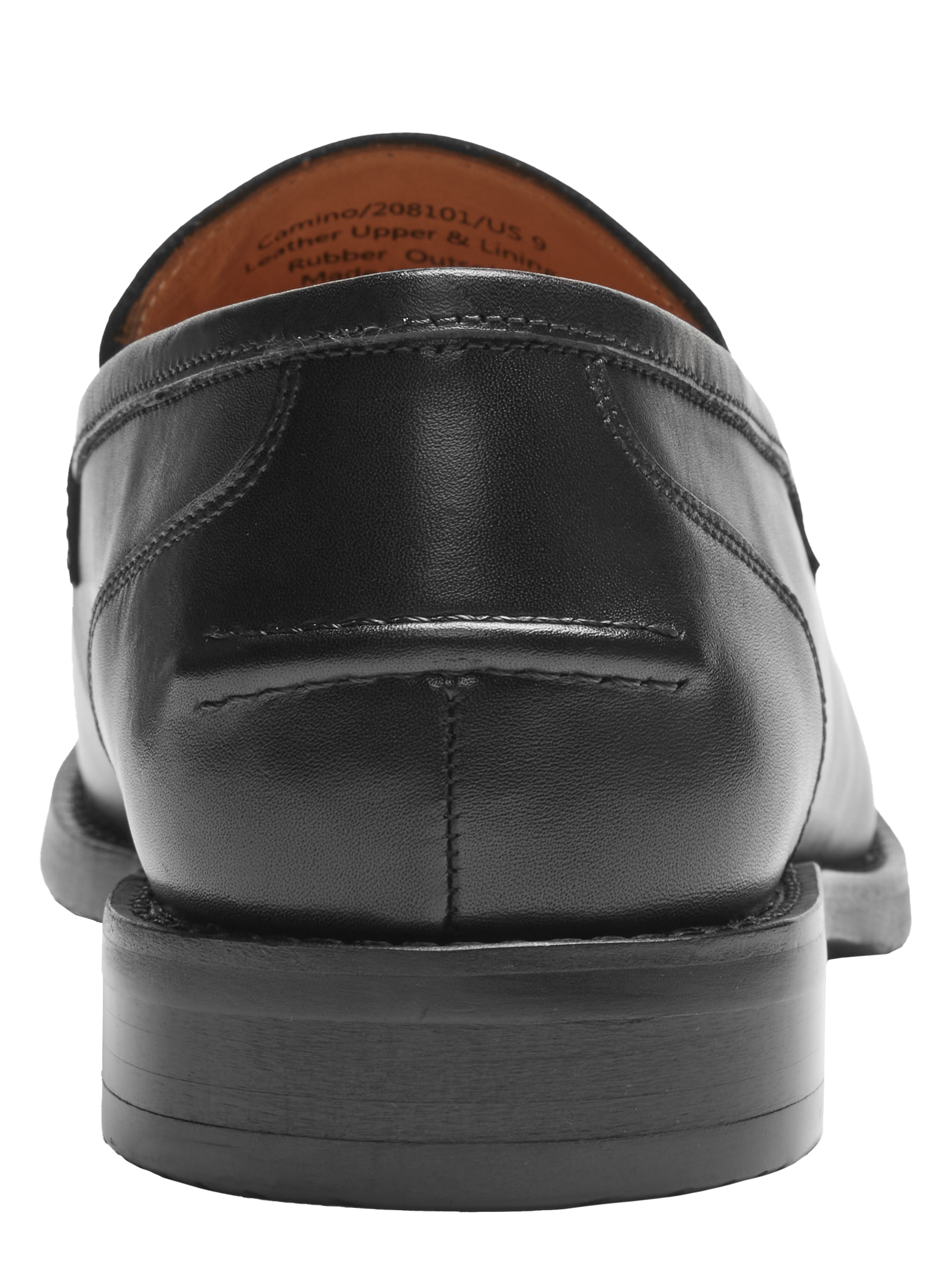 Camino Leather Moc Toe Penny Loafers