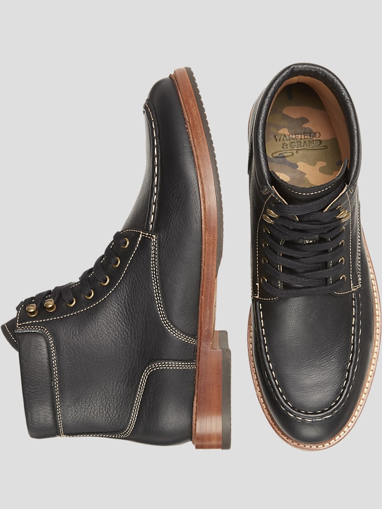 Warfield and grand black boots top