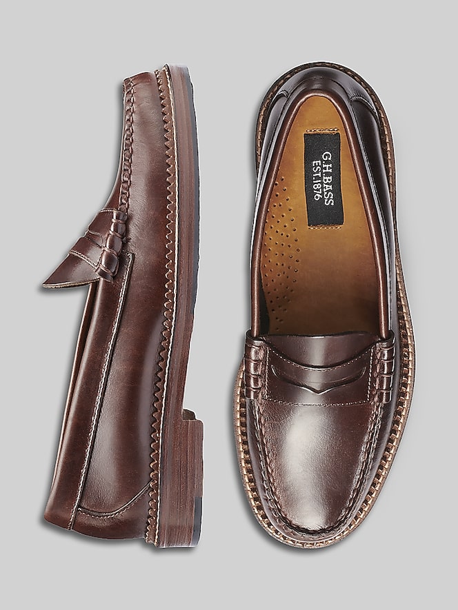 G.H.BASS Larson Weejuns&reg; Moc Toe Loafers