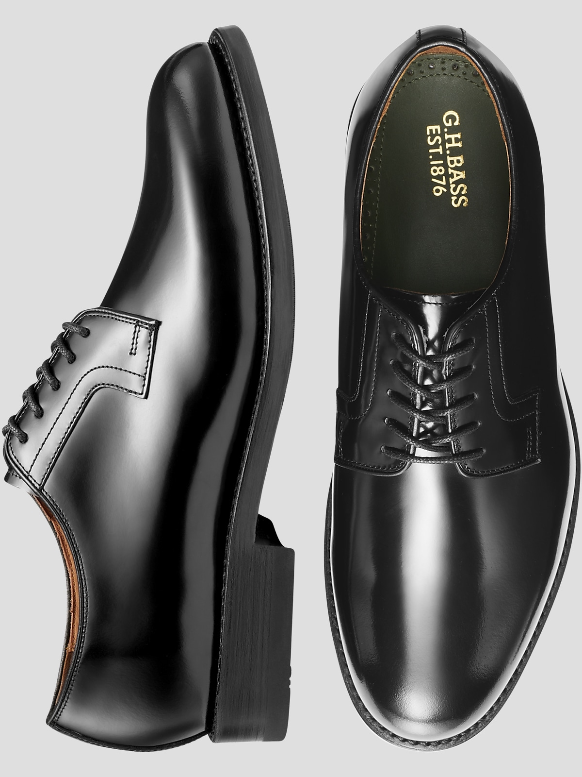 Gh bass monogram derby sale