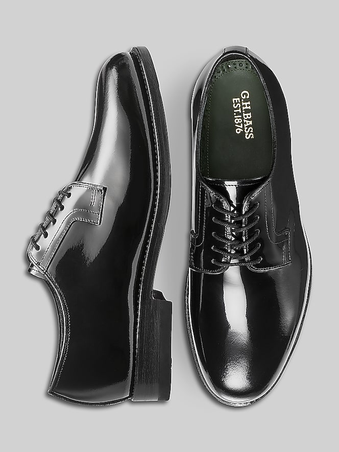G.H.BASS Monogram Blucher Derby Oxfords