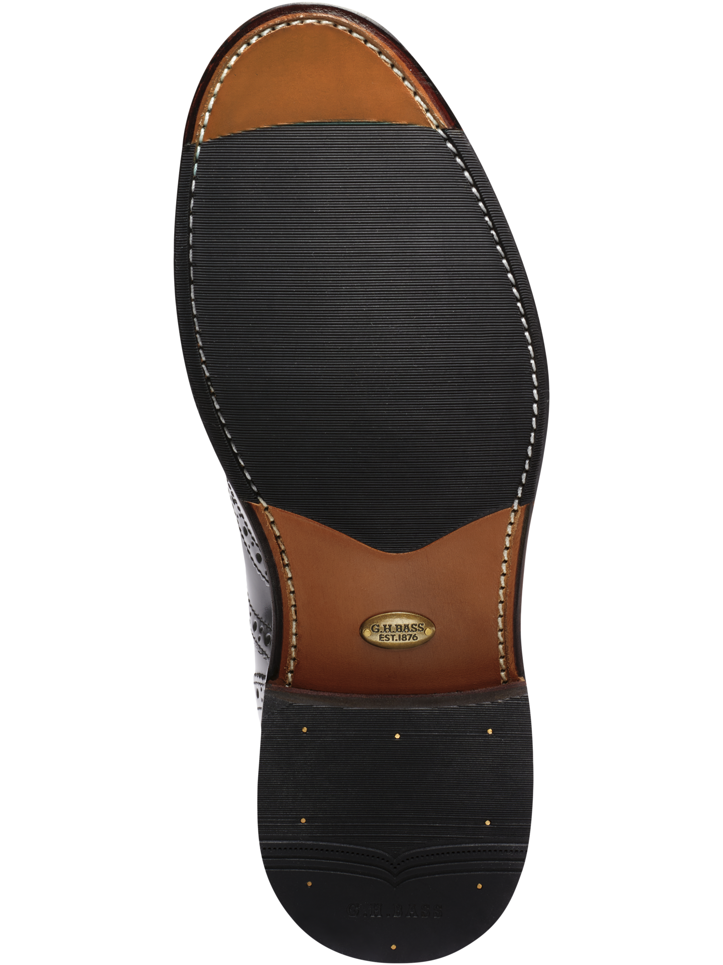Monogram Wingtip Oxfords