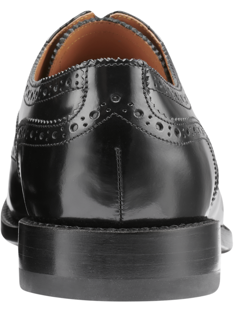 Monogram Wingtip Oxfords