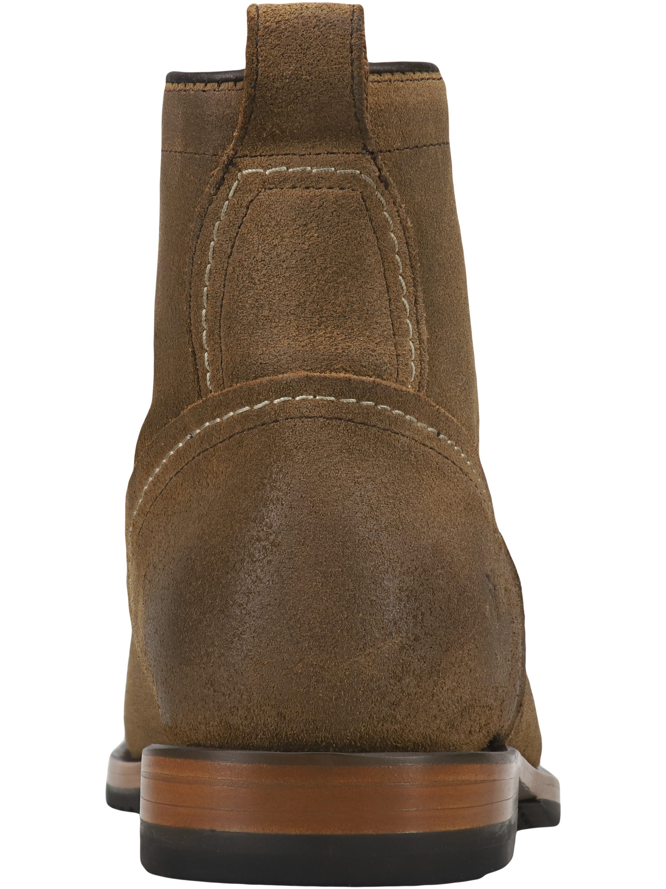 Hudson Suede Plain Toe Work Boots
