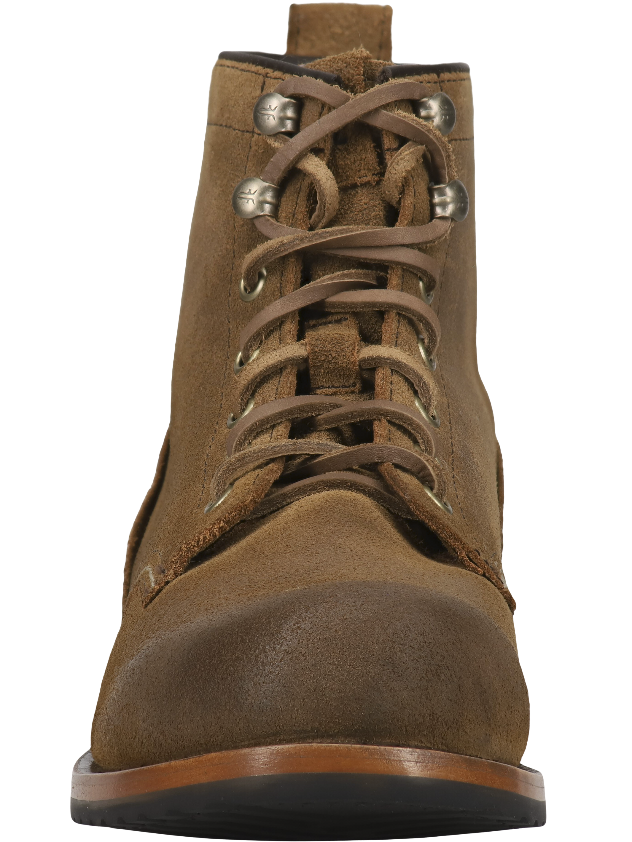 Hudson Suede Plain Toe Work Boots